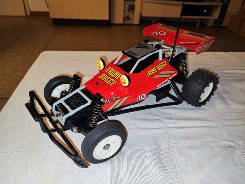 Rarität"80"er Tronico Dünenblitz F13 Bisson Buggy im Maßstab 1:10 von 1985 OVP - Bild 9 von 21