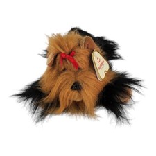 Aurora World Yorkshire Terrier Yorkie Stuffed Animal Plush Dog w Tag Fergie 8"