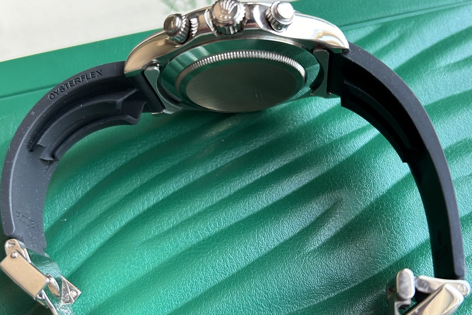 Authentic Rolex OYSTERFLEX 20mm Rubber Daytona/Submariner Watch Strap