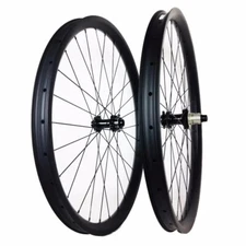 MTB XC Carbon Wheelset 650B 27.5Inch Clincher 40mm Width Hookless Tubeless