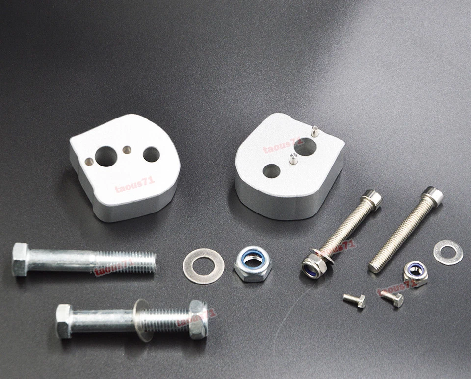 Kit elevador manillar manillar 1" aluminio plata 2006-2024 Yamaha FJR1300 Foto 4 de 4