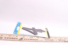 Hillman Nail On Aluminum House Mailbox Number 4 Black Satin 4" 841624