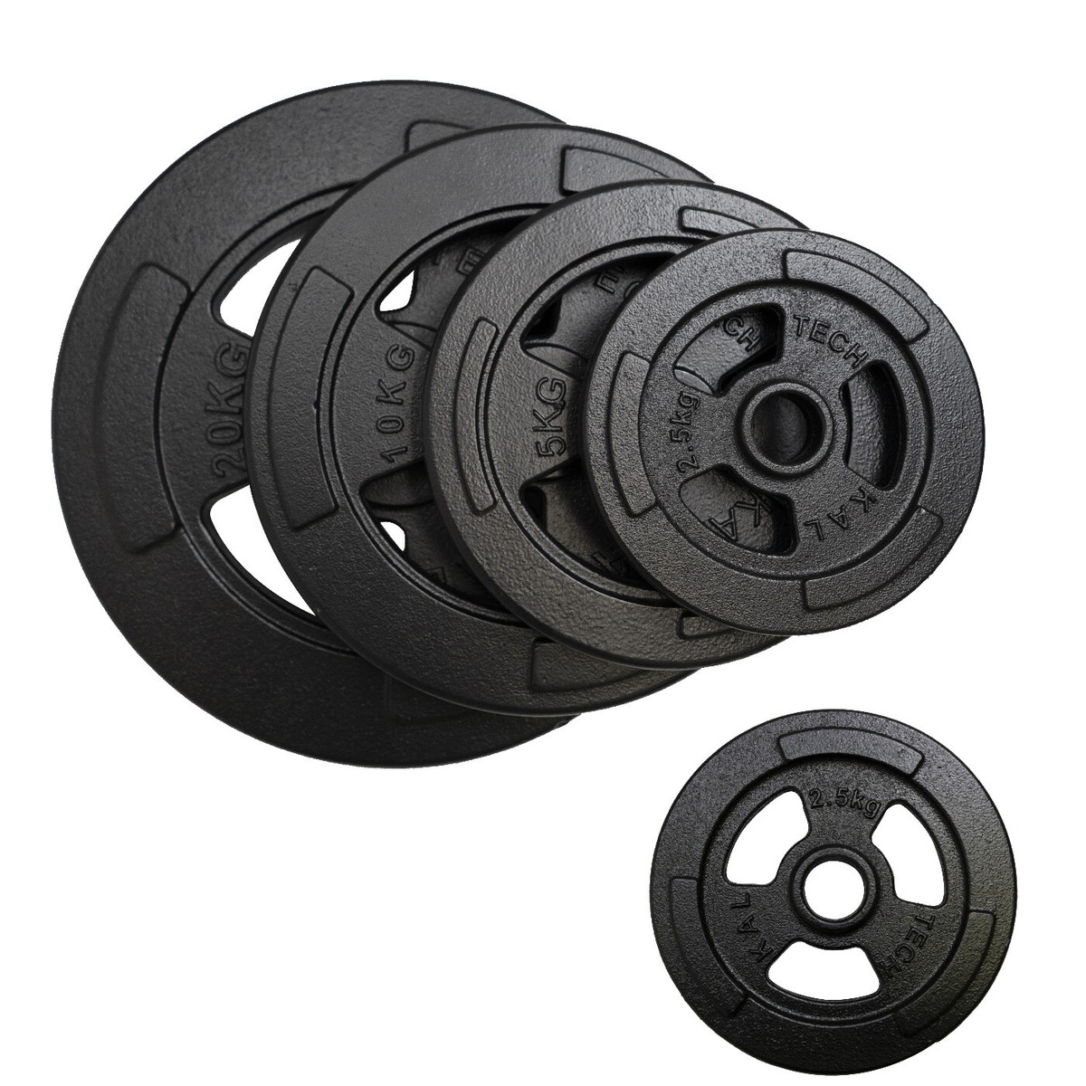 Disco Fundido Pesos Gimnasio Con Agujero 30MM Dischi per bilanciere Pesas Placas