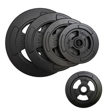 DISCO GHISA PESI PALESTRA CON FORO 30 MM DISCHI PER BILANCIERE MANUBRI PIASTRE