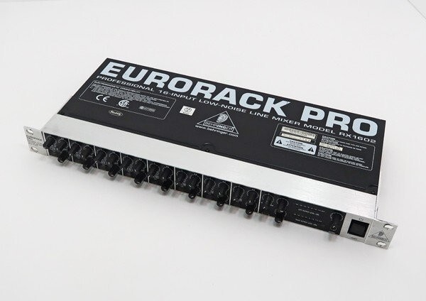 Behringer RX1602 EURORACK PRO Rackmount Line Mixer | eBay