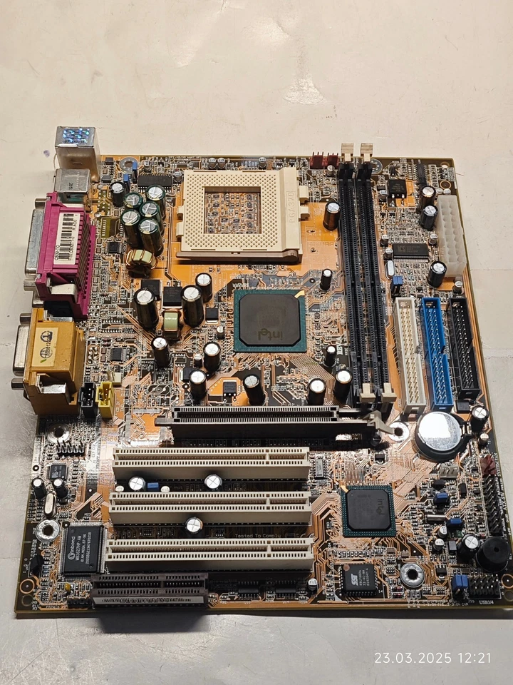 Socket 370 ATX *Tualatin* SET DFI CS32-TC Motherboard (815EP) + 256 MB & Bonus - Image 2 of 4