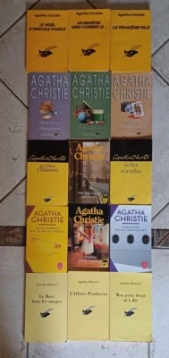 LOT DE 15 AGATHA CHRISTIE format poche - Photo 1/2