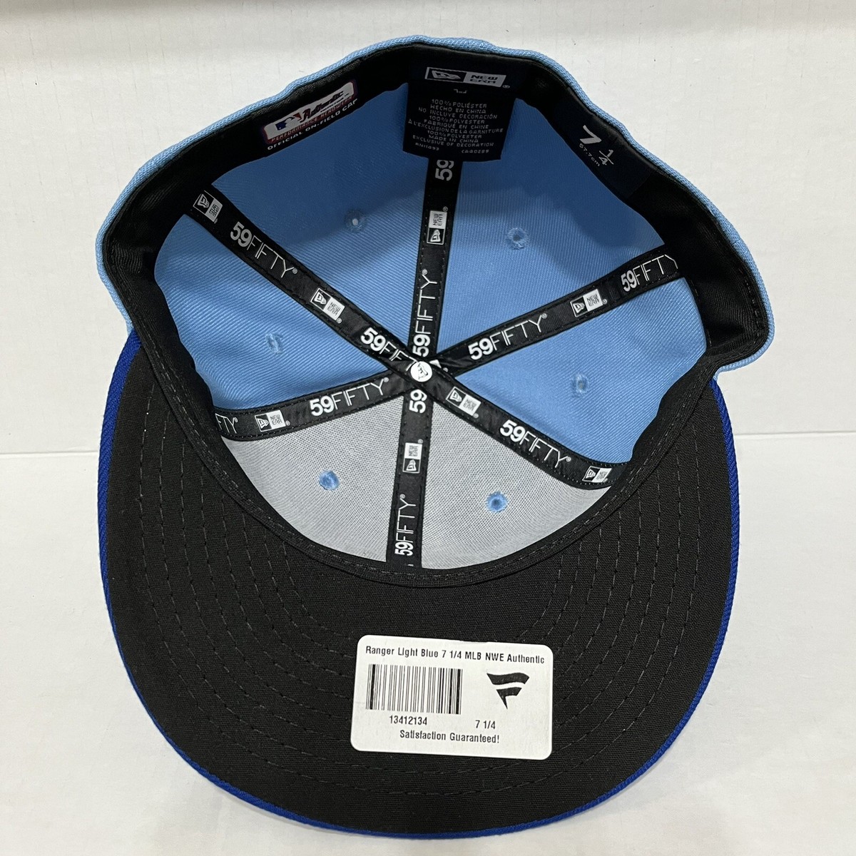 TENDERLOIN テンダーロインPARK RANGER HAT Blue Texas Rangers Hat Cap 7 1/4 Fitted New Era On Field 59Fifty