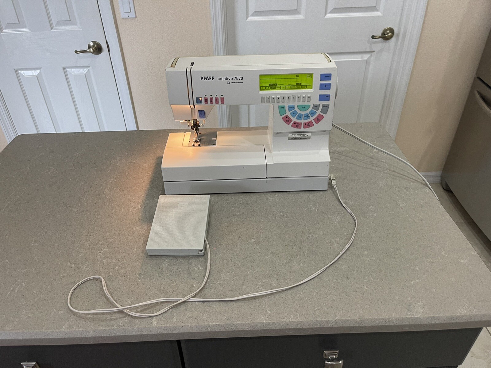 PFAFF Creative 7570 Sewing Machine eBay