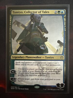MTG Tamiyo, Collector of Tales The List - War of the Spark 220/264 Regular  Rare | eBay