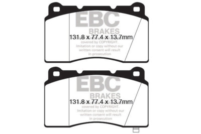 EBC Yellowstuff Front Brake Pads for Holden Aus/NZ Commodore (VF) 6.0 (2013>14)