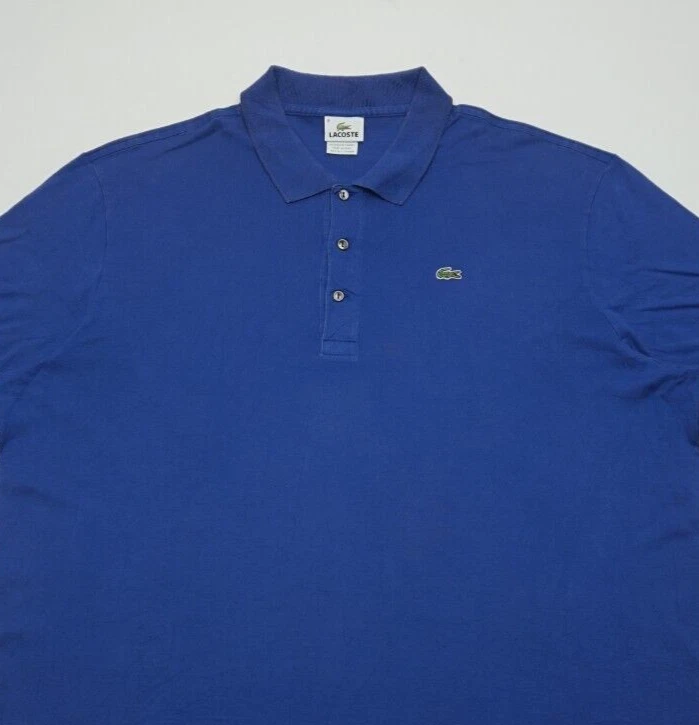 Lacoste Polo Shirt Men Size 3XL XXXL PIT TO PIT Is 27 Inches Label