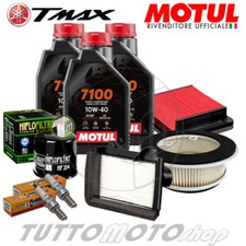 KIT TAGLIANDO OLIO MOTUL 7100 FILTRI CANDELE YAMAHA TMAX 530 T-MAX 2017 2018