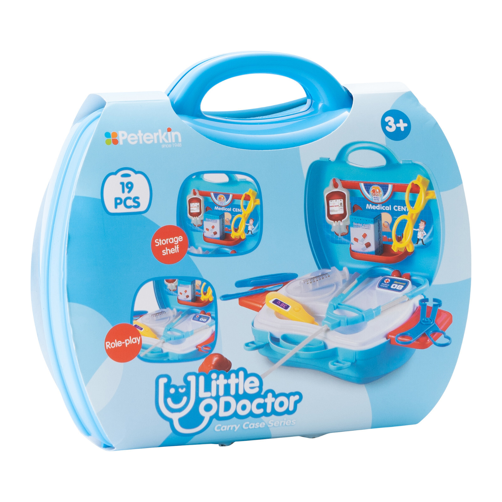 Little Doctor 19 Piece Role Play Carry Case - Peterkin