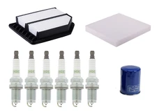 Tune Up Kit  NGK PLUGS Oil Air Cabin Filter for 2006 - 2011 Honda Civic 1.8L