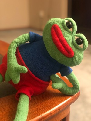 pepe the frog plush