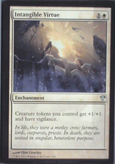 Intangible Virtue - Magic Modern Event Deck: #7, Magic: The Gathering Nm R168