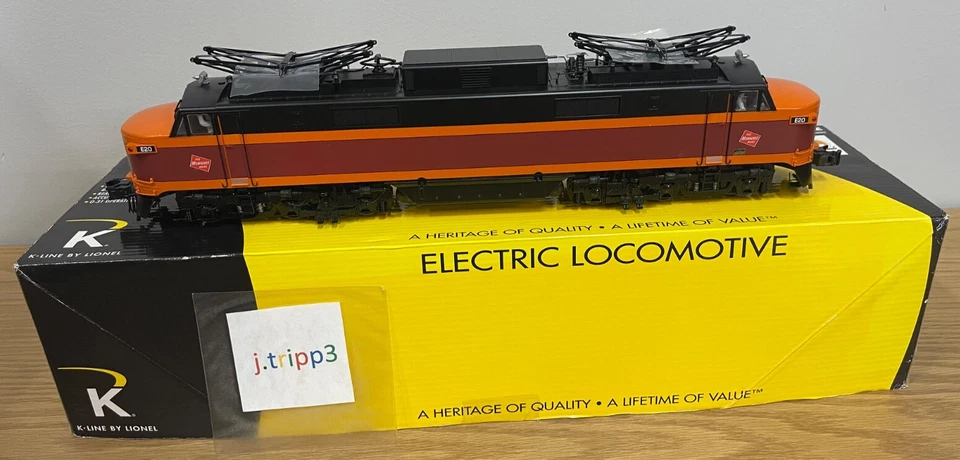K-LINE LIONEL 22271 MILWAUKEE ROAD OLYMPIAN HIAWATHA EP-5 ELECTRIC O SCALE TRAIN - Image 3 of 4