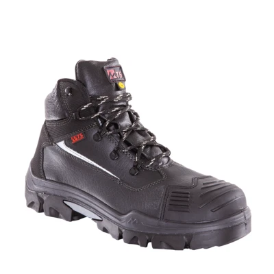 MTS MORE THAN SAFETY MTS COSMOS FLEX Schnürstiefel S3 Arbeitsschuhe Sicherheitsschuhe Schwarz