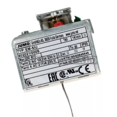JUMO EM-5/U Temperature Sensor New