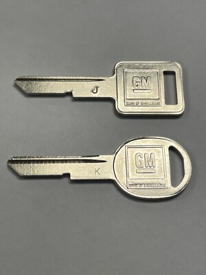 Gmc Keys 2 New GM OEM B49 Key Blanks – Uncut Door/Trunk Keys For Buick, Chevy, GMC, Pontiac Gmc Key Fob Replacement - Foto 5