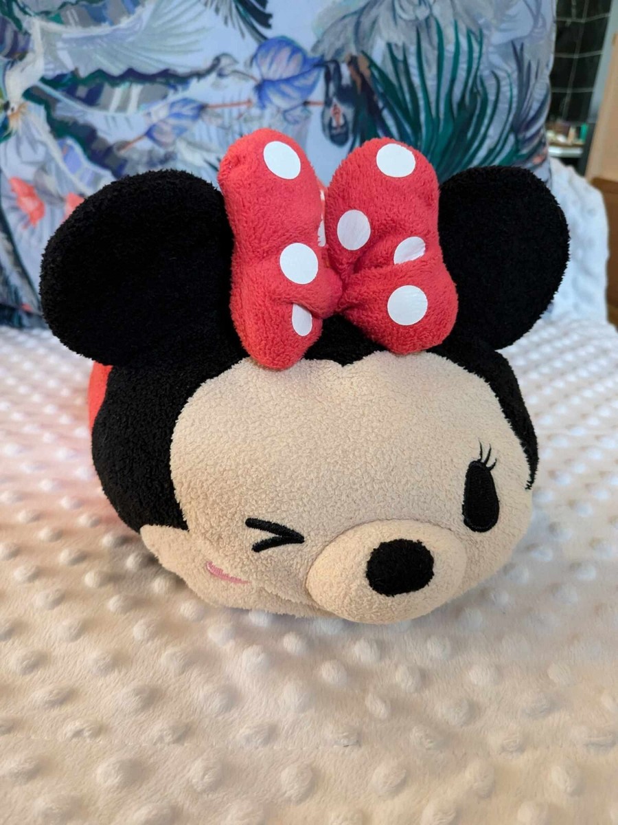 Large Disney Minnie Mouse Winking Tsum Tsum Plush Toy 13