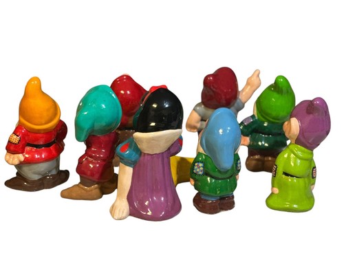 Juego de cerámica vintage Blancanieves y los siete enanitos - Imagen 3 de 3