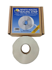 Tape Sealant 5 Mtr Roll Mastic Sealing Strip 32mm x 2.5 white caravan Sealer TS2