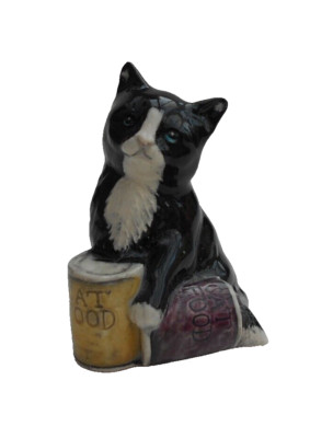 Royal Doulton Figur Katze Dinner Time
