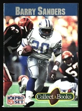 Barry Sanders Football Cards - You Pick - Detroit Lions Oklahoma Cowboys Part 1
