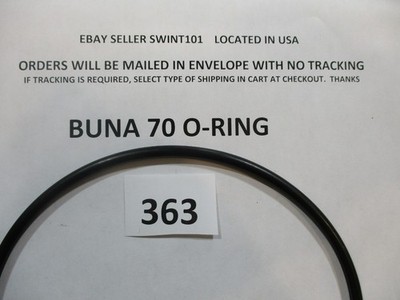 363 O-ring 6-1/2'' ID x 6-7/8'' OD x 3/16'' thick. Buna-70.  Quan 1.