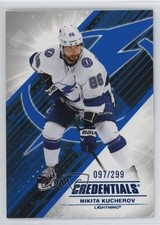 2024-25 Upper Deck Credentials Blue 97/299 Nikita Kucherov #99 11jd