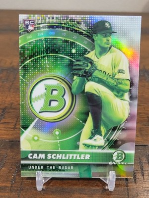 Cam Schlittler 2026 Bowman Chrome #UR-2 Under The Radar Yankees RC