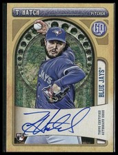 Tom Hatch 2021 Topps Gypsy Queen Autographs RC #GQA-TH Toronto Blue Jays