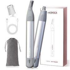 Nose Hair Trimmer for Men  - 2in1 Rechargeable Ear and Nasal Hair Trimmer, W...