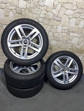 Original Audi A4 W8 B9 17 Zoll Felgen Winterreifen225/50 R17 Bridgestone 