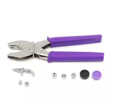 Dritz 24P Heavy Duty Snap Pliers 10 Piece Kit...