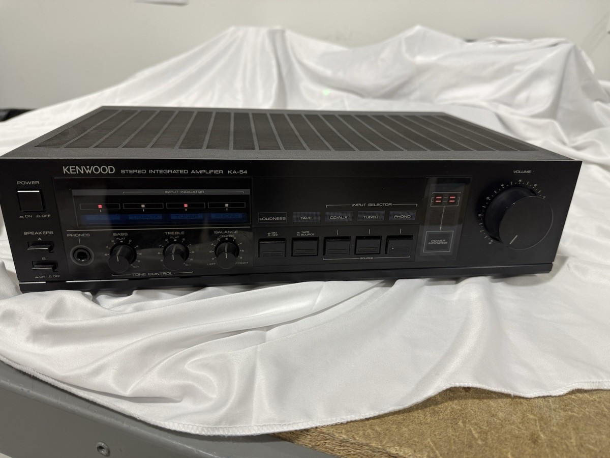 Vintage Kenwood KA-54 Stereo integrated amplifier AMP -Built In