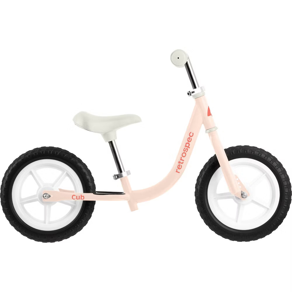 Retrospec Bicycles Cub 12" Kids' Balance Bike - Blush