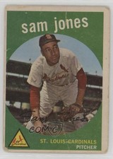 1959 Topps Sam Jones #75 0ha3