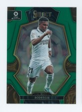 2022-23 Rodrygo Panini Select La Liga Green Prizm Real Madrid Soccer Card 2/5