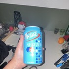 Vintage Original Seltzer Soda Can 12 fl oz (355 mL) Blue Advertising — photo 3