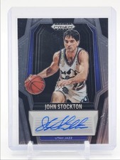 JOHN STOCKTON 2024-25 PANINI PRIZM BLACK ROOKIE SIGNATURES RC AUTO Q6846