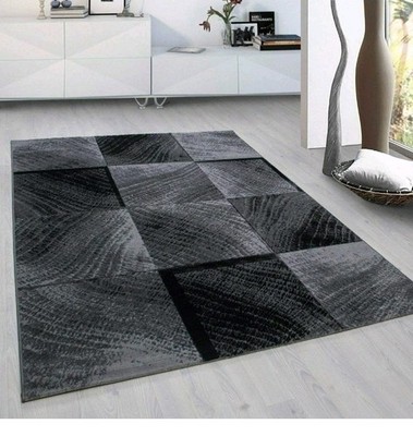 Viceroy 3D-Druck quadratisch/kariert Teppich 160x230cm UVP 59,99£ toller schön aussehender Teppich 