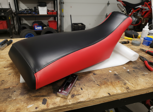 Honda TRX 400EX  Seat Cover For 1999 To 2008 Models Vinyl Seat Cover - Picture 1 of 2