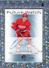 Elmer Soderblom 2022-23 Upper Deck SPA Fututre Watch Auto Retro /699 #RFWA-ES