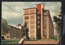 Ansichtskarte Oberkochen in Württemberg, vor dem Haus Carl zeiss 