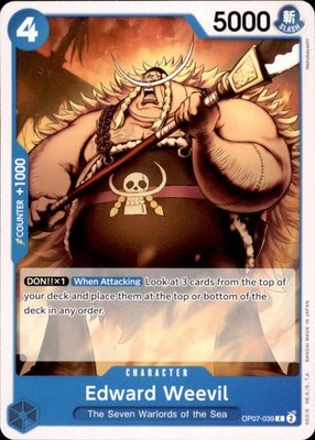 One Piece Edward Weevil OP07-039 Eng. Common (6134)
