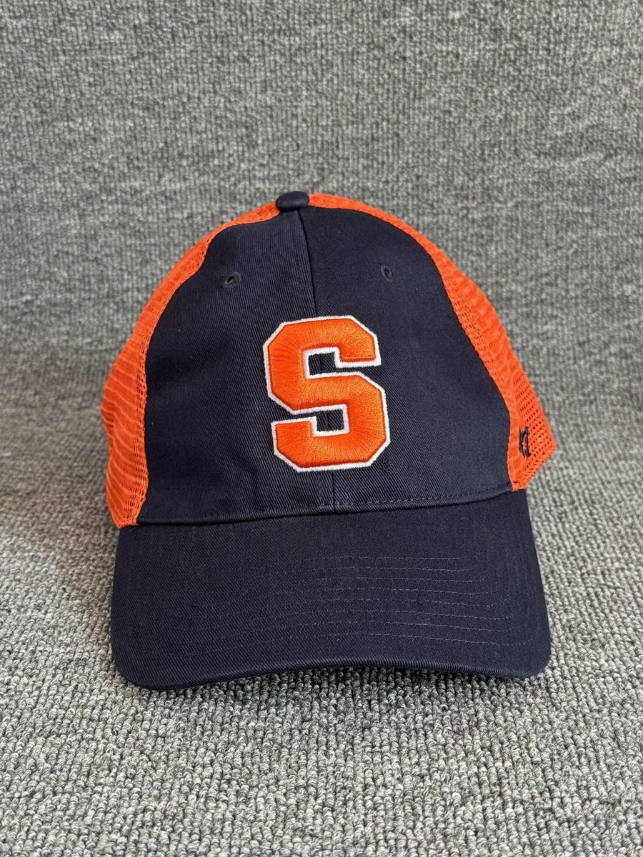 '47 Brand Syracuse Orange Trucker Snapback Navy Orange Hat Adjustable