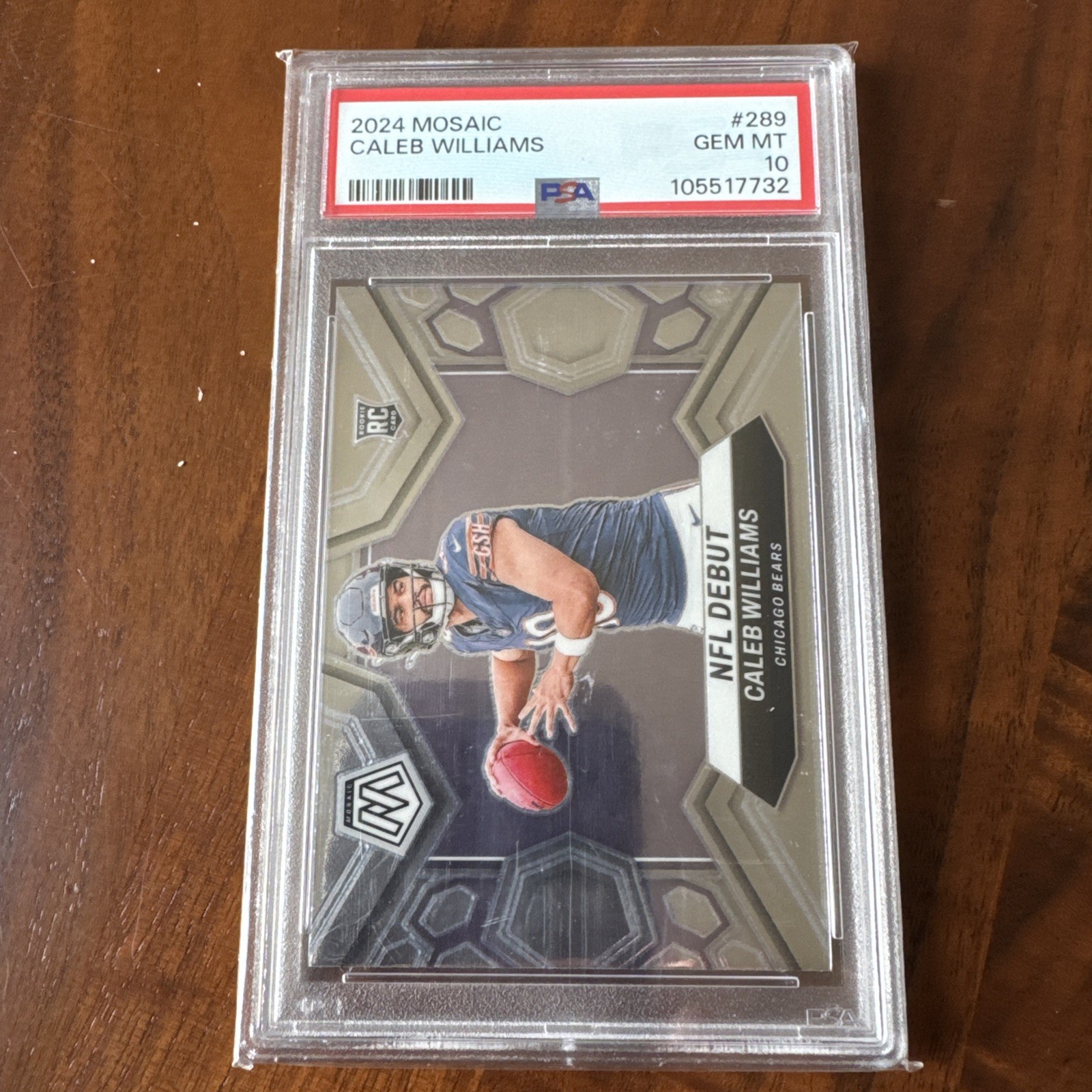 Caleb Williams Panini Mosaic #289 Base